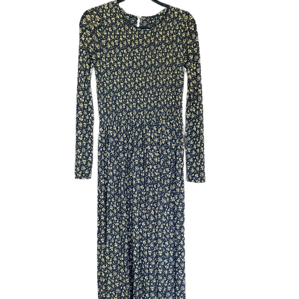 NWOT Free People Floral Maxi Dress Size S